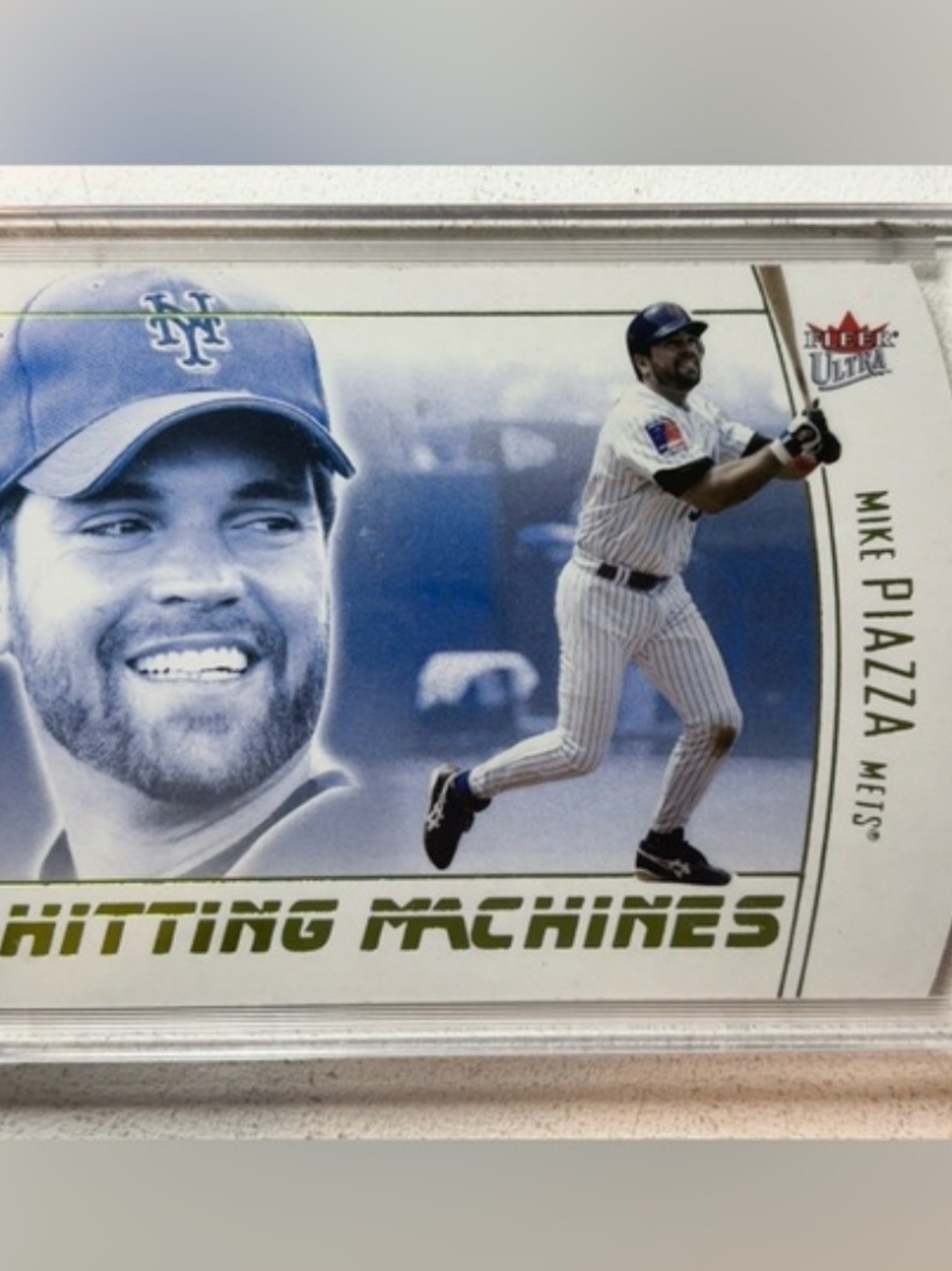 2004 Fleer Ultra Mike Piazza Hitting Machines Insert #4 of 10 HM | New York Mets